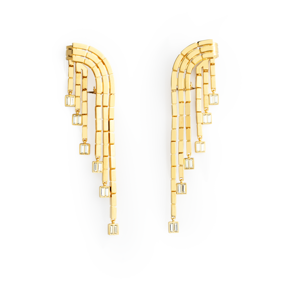 Cascade Clip-on Earrings