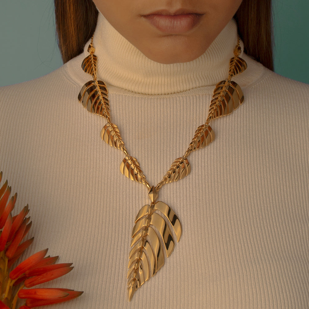 Multi Leaf Pendant