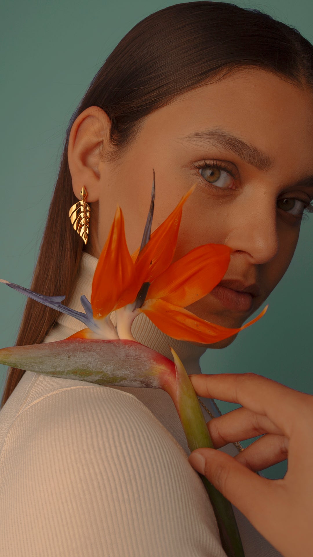 Small Leaf Earrings